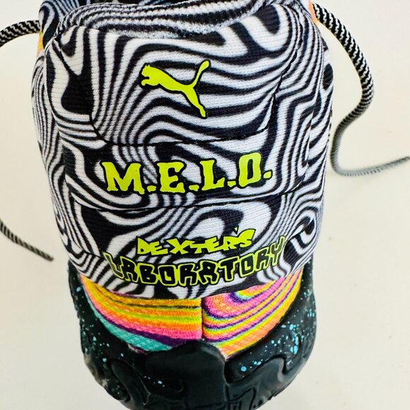NEW PUMA M.E.L.O. MB.03 GS DEXTER\'S LABORATORY MULTICOLOR BASKETBALL SHOES 6.5 main image 4